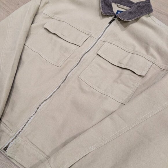 GAP Men's Barn Chore utility jacket Tan Brown M - Picture 4 of 12